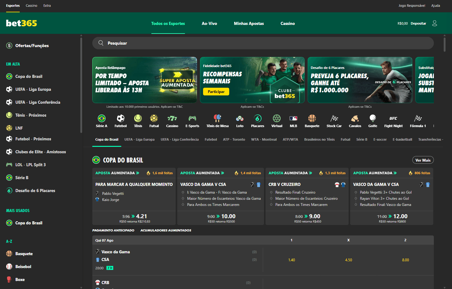 apostas esportivas bet365