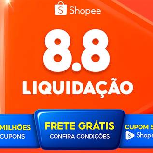 Imagem de 8.8 da Shopee: confira lista de cupons limitados e categorias com ofertas exclusivas