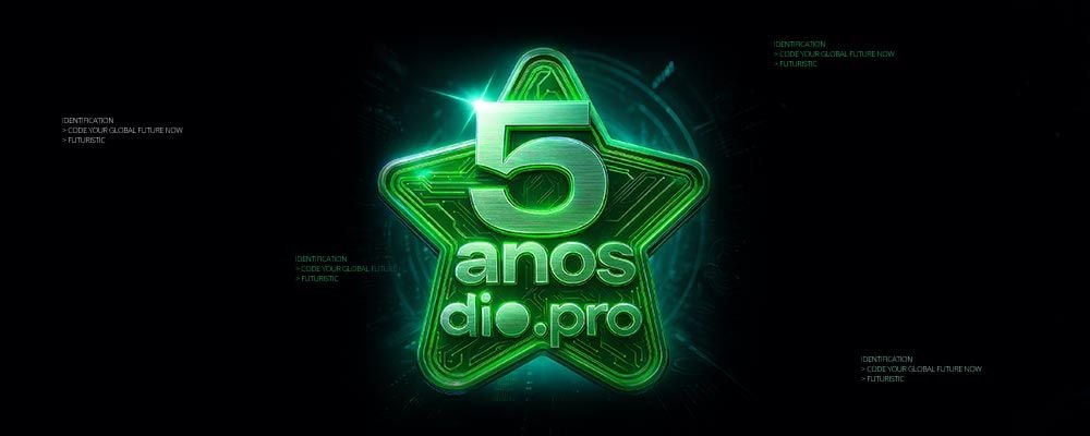 5 anos de DIO PRO: assine o plano vitalício com 60% OFF