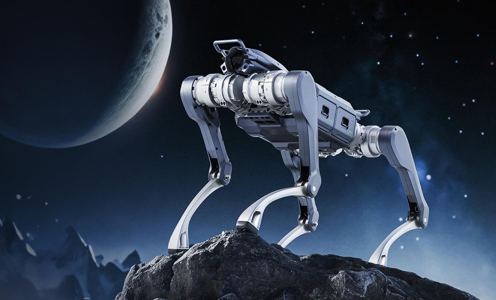 Cão-robô chinês escala, salta e transporta cargas melhor que rival da Boston Dynamics