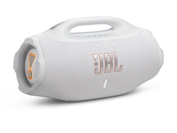 JBL lança Boombox 4 no Brasil com bateria maior, IA e LED; veja detalhes