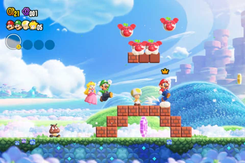 Os favoritos para PS5 e Nintendo: confira jogos com até 53% OFF e cupom O Mercado Livre liberou uma promoção voltada ao público que adora jogos eletrônicos. Durante a Semana Gamer On, a plataforma tem várias opções de games para diversas plataformas a preços mais em conta. super-mario-bros-wonder-switch-960x640.jpg