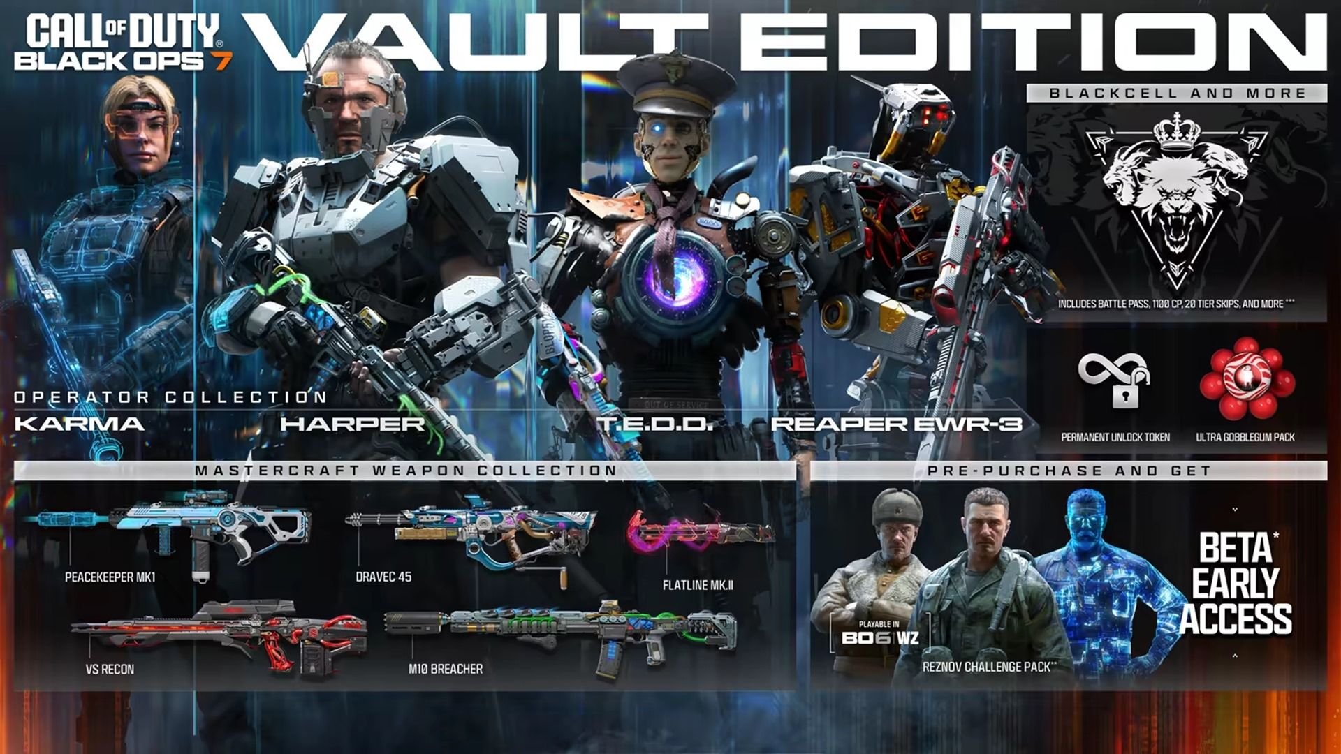 Call of Duty Black Ops 7 de graça: veja quando ocorre o beta aberto e como participar A Activision confirmou durante a cerimônia de abertura da Gamescom 2025 que Call of Duty Black Ops 7 chega em 14 de novembro de 2025 para PS4, PS5, Xbox One, Xbox Series X|S, PC e Game Pass. O jogo é co-desenvolvido pela Treyarch e Raven Software, trazendo uma narrativa futurista ambientada em 2035 com o retorno de David Mason. Call of Duty Black Ops 7 de graça: veja quando ocorre o beta aberto e como participar