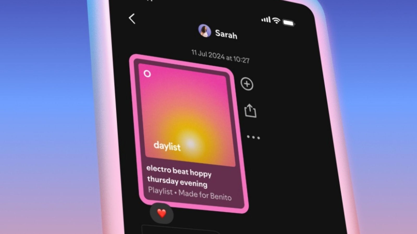 Spotify ganha chat para você recomendar conteúdos e conversar com contatos