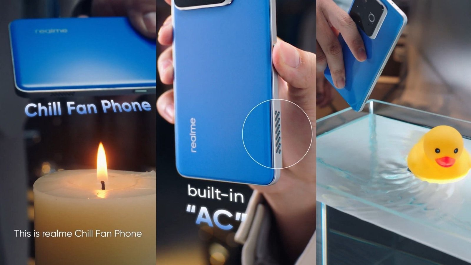 Realme revela smartphone com ar-condicionado embutido