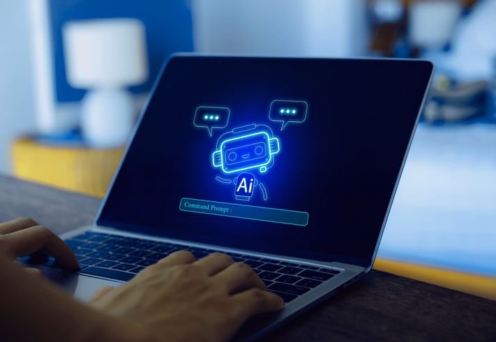 Qual é o melhor: Gemini ou ChatGPT? Gemini ou ChatGPT, qual dos dois é melhor? Trata-se de uma dúvida comum entre os usuários dessas duas ferramentas de inteligência artificial generativa que são as mais populares do mundo graças às atualizações constantes, adicionando novos recursos com frequência. pessoa-interagindo-com-bot-no-notebook
