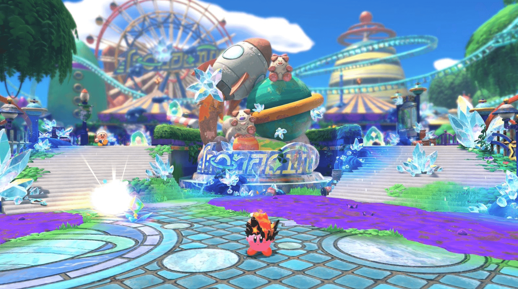 Review: Kirby and the Forgotten Land + Star-Crossed World é supremo no Switch 2 Quando foi lançado no início de 2022 para o primeiro Nintendo Switch, Kirby and the Forgotten Land logo conquistou seu lugar no panteão dos melhores jogos de plataforma 3D da Nintendo, um feito que, convenhamos, não é para qualquer franquia, ainda mais vindo de uma empresa que tem Mario e Donkey Kong como principais representantes do gênero. Review: Kirby and the Forgotten Land + Star-Crossed World é supremo no Switch 2