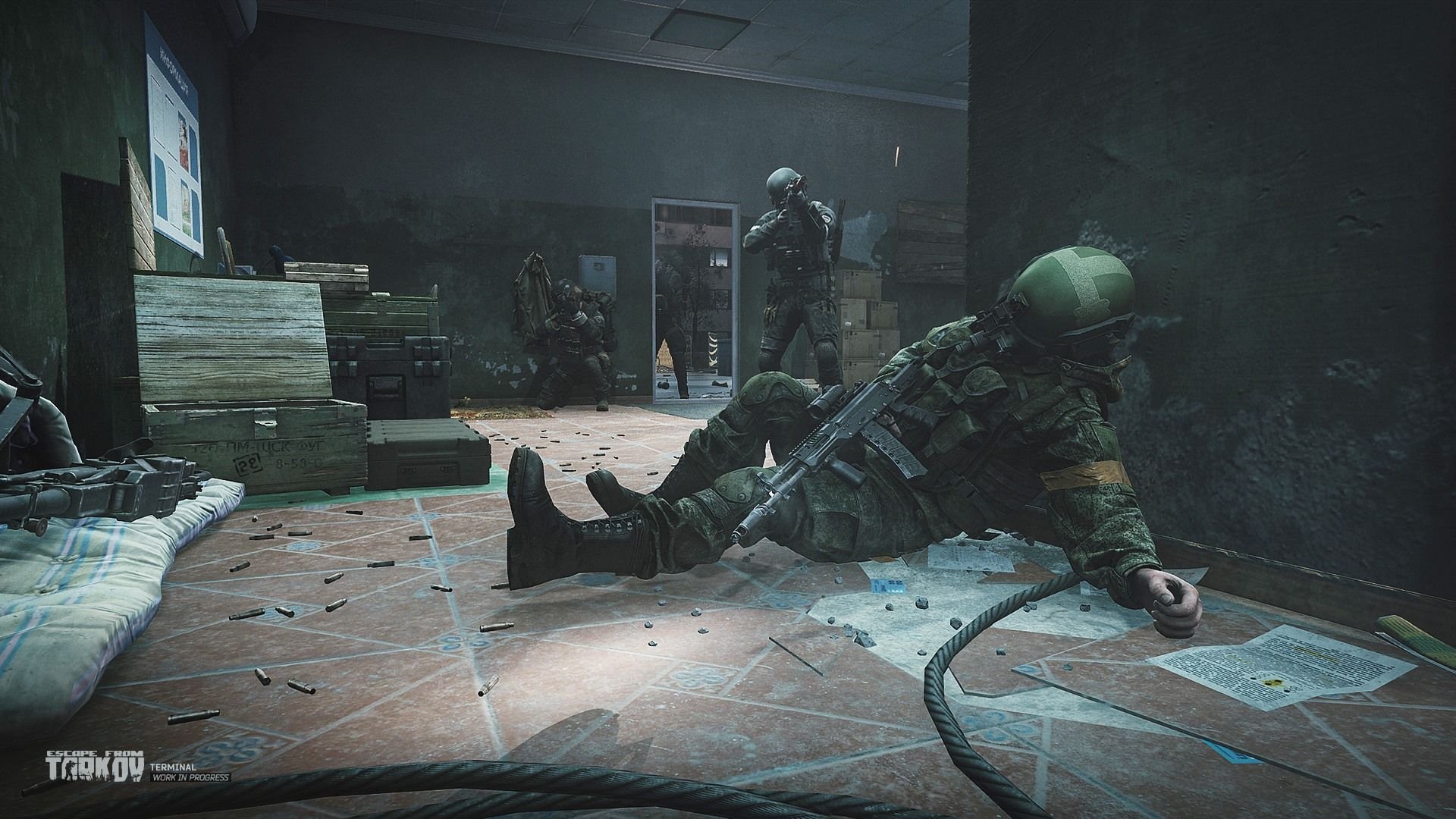 Scape From Tarkov finalmente chegará à Steam! Saiba tudo sobre o lançamento Escape From Tarkov, um dos jogos de tiro mais populares da última década, finalmente será lançado na Steam junto da aguardada versão 1.0. O anúncio foi feito pela Battlestate Games, que também confirmou que o título terá sua página oficial na plataforma da Valve muito em breve. A previsão é de que a estreia ocorra em 15 de novembro deste ano — data em que o jogo deixará oficialmente o período de beta. Scape From Tarkov finalmente chegará à Steam! Saiba tudo sobre o lançamento