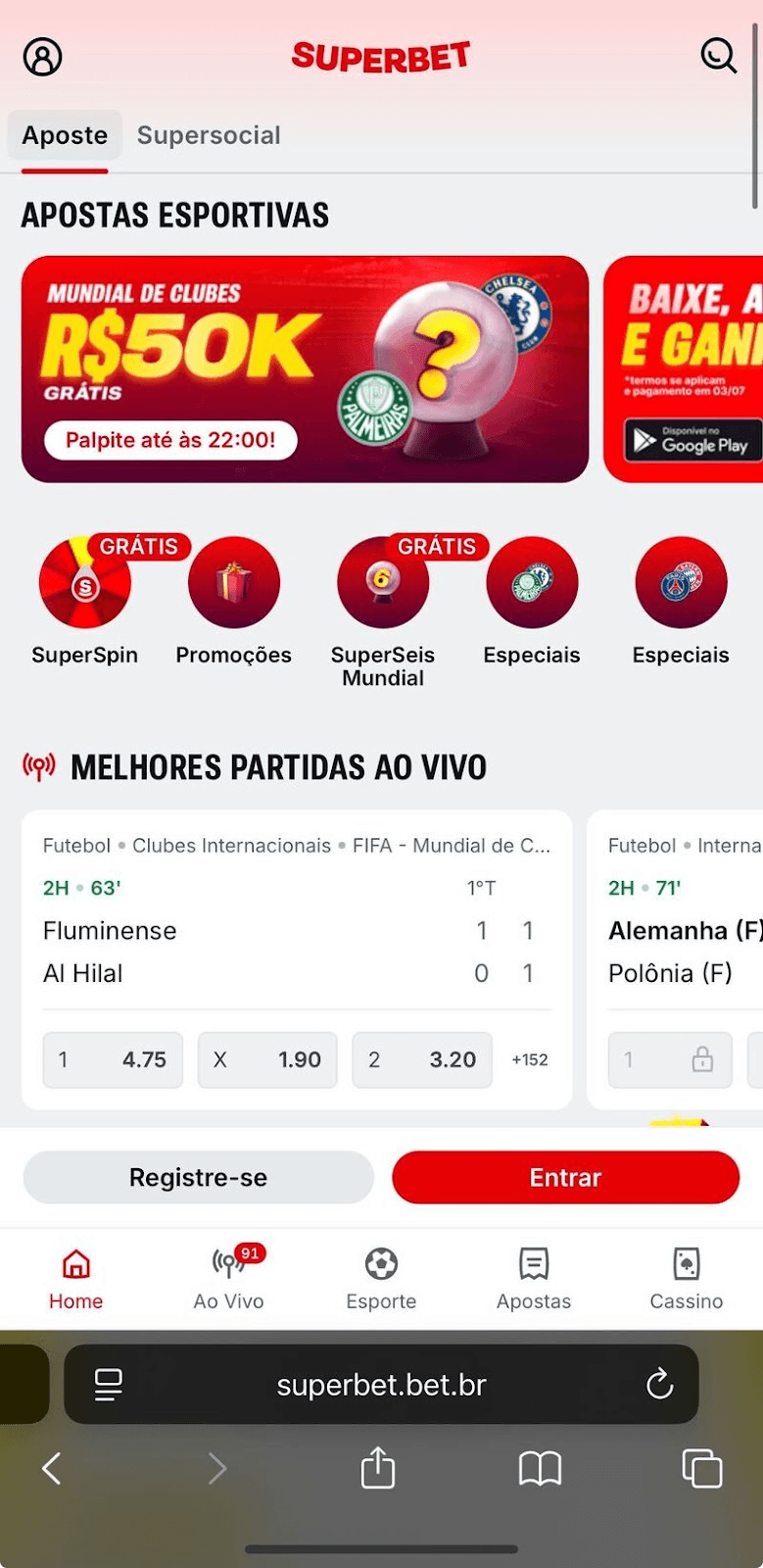 Plataformas de 1 real As plataformas de 1 real são perfeitas para quem quer começar a apostar com segurança e sem gastar muito. Superbet apostas