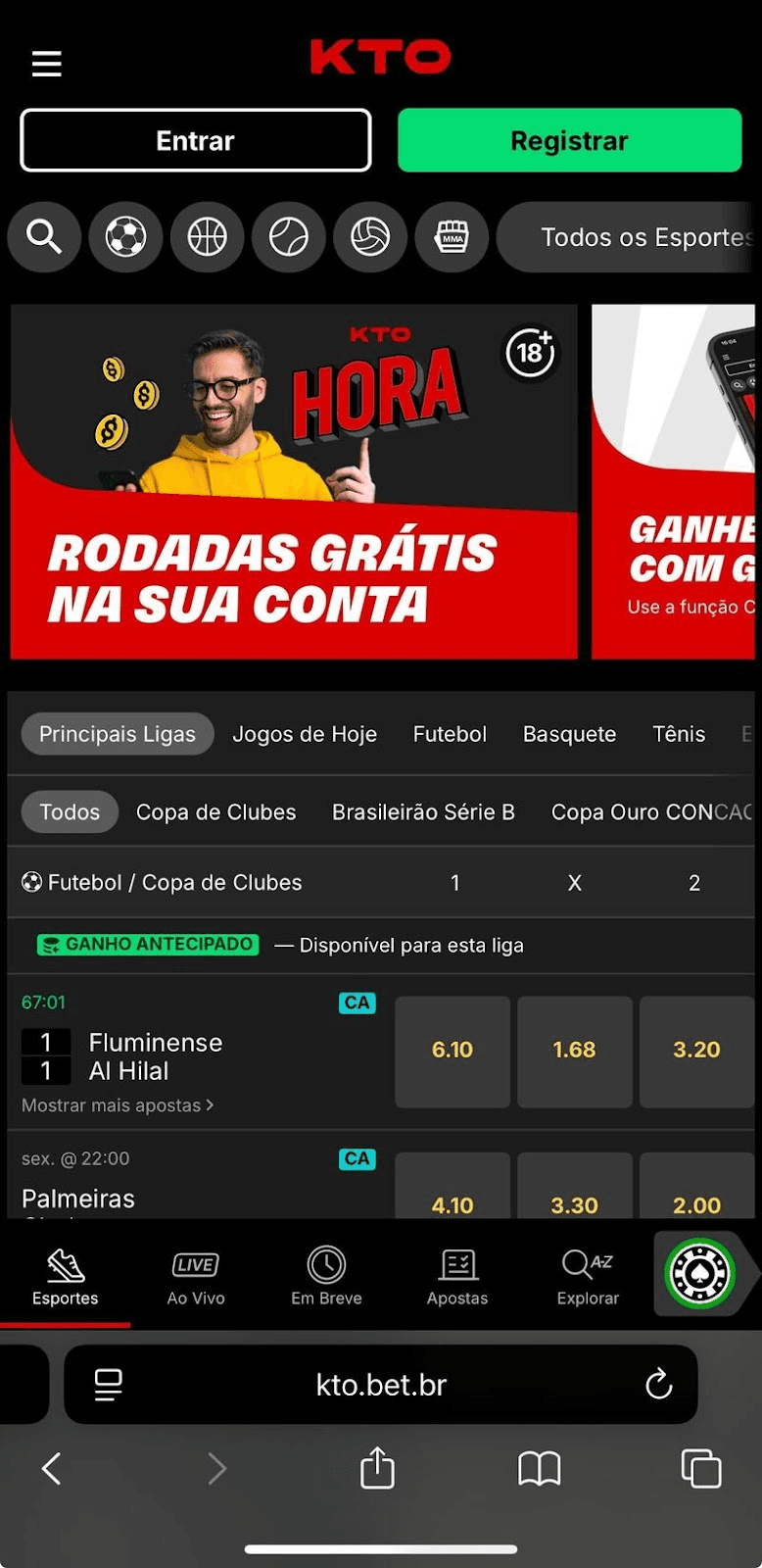 Plataformas de 1 real As plataformas de 1 real são perfeitas para quem quer começar a apostar com segurança e sem gastar muito. KTO apostas