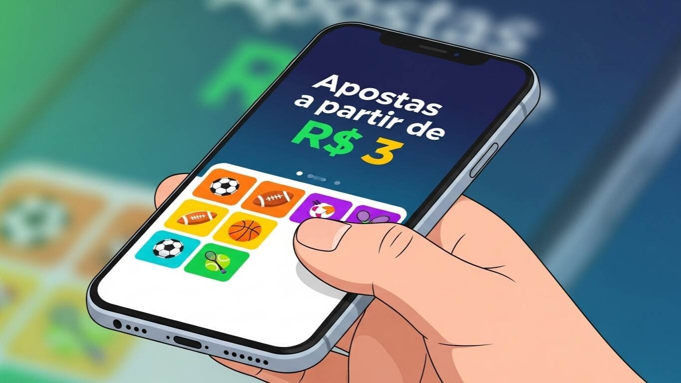 Plataformas de 3 reais