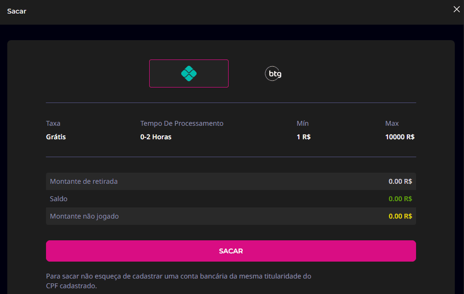 Pix Vbet Na Vbet, usar o Pix Vbet é a forma mais rápida, prática e segura de movimentar seu saldo. Com um depósito mínimo de apenas R$1, você já pode começar a se divertir em apostas e jogos com tranquilidade. saque vbet