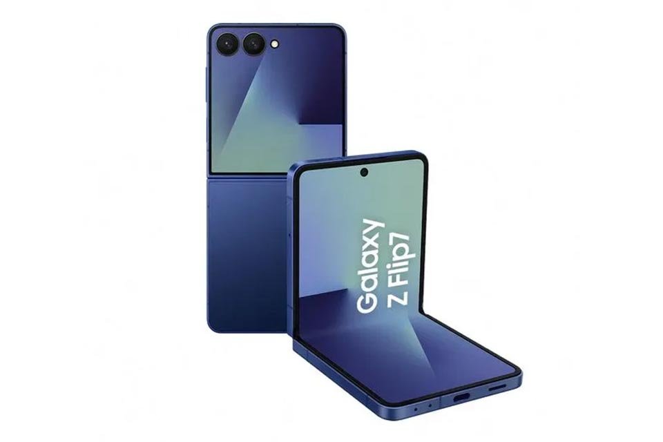 Oportunidade: smartphone Samsung Galaxy Z Flip 7 de 512GB com 40% OFF no site oficial da marca A Samsung, além de ser líder no mercado de smartphones Android, agora vem se destacando também com a sua linha de modelos dobráveis. Com design moderno, eles unem praticidade e inovação com formato compacto sem abrir mão de telas grandes e cheias de recursos. smartphone-Samsung-Galaxy-Z-Flip7-001-960x640.jpg