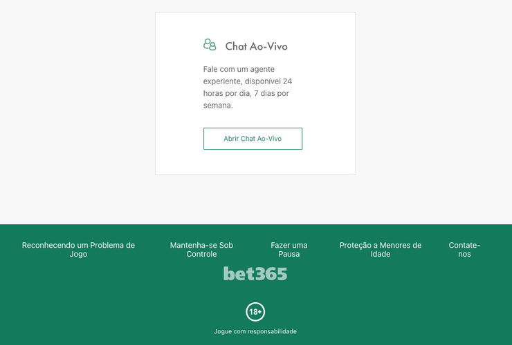 chat ao vivo bet365