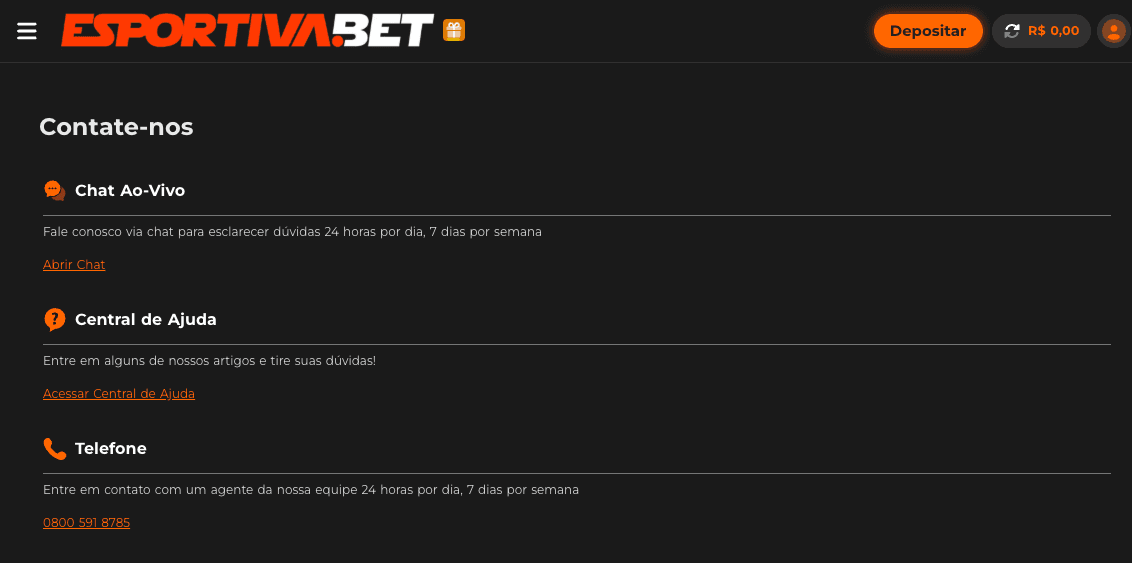 Suporte Esportiva Bet Se você precisa falar com o suporte Esportiva Bet, aqui é o lugar certo para encontrar informações detalhadas. Suporte Esportiva Bet