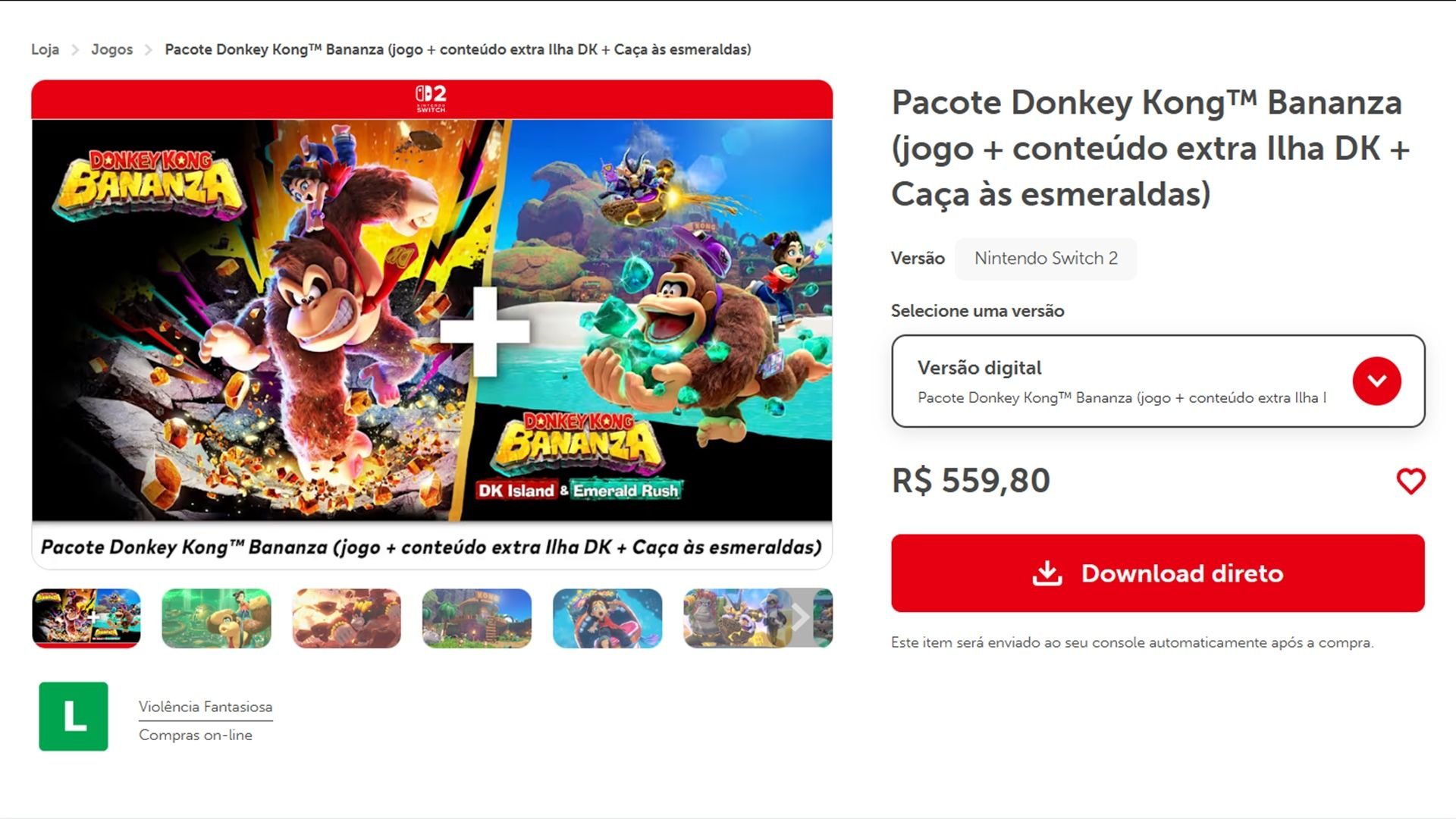 Fãs iniciam movimento para Nintendo reduzir preços no Brasil Um movimento de fãs da Nintendo ganhou força nas redes sociais após o youtuber Rodrigo Coelho publicar uma carta aberta à empresa pedindo preços regionalizados para o Brasil. A iniciativa busca chamar atenção para o alto custo dos jogos no país — que chegam a ultrapassar R$ 500 em lançamentos recentes, dificultando o acesso da comunidade brasileira. Fãs iniciam movimento para Nintendo reduzir preços no Brasil