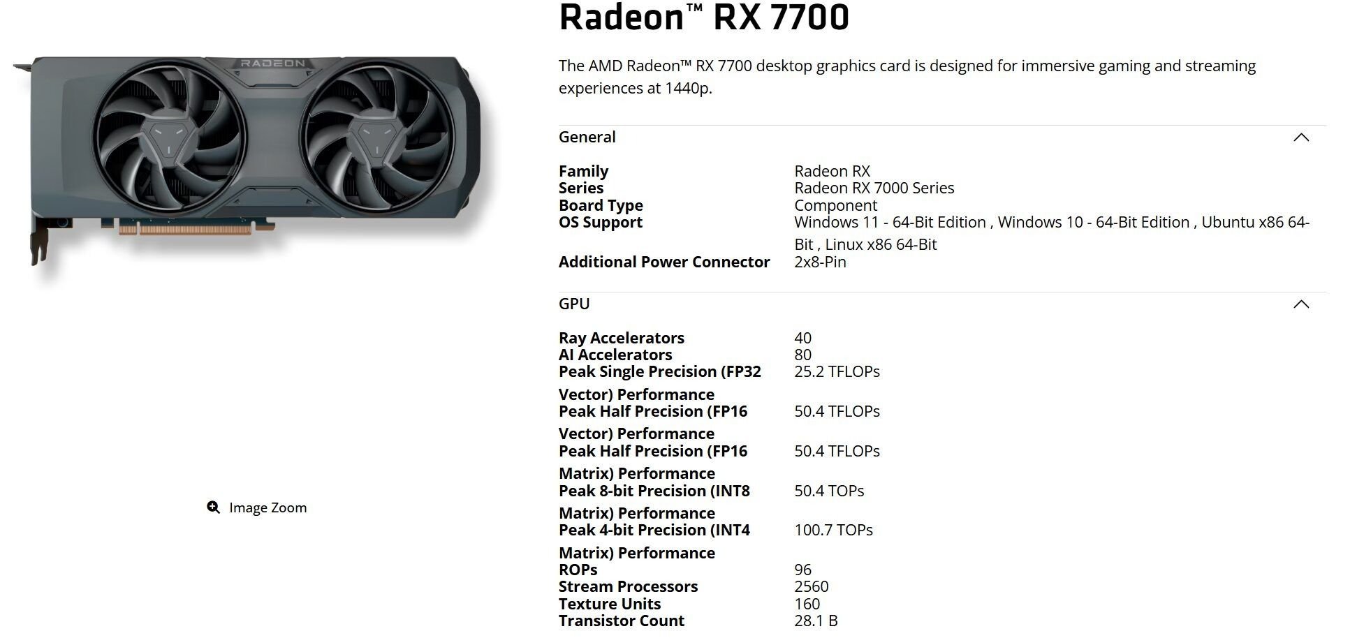 AMD lança Radeon RX 7700 com 16 GB, mas você não deve conseguir comprar Sem fazer muito alarde, a AMD anunciou uma nova placa de vídeo para rodar games em Quad HD. A Radeon RX 7700 é um daqueles anúncios inesperados, já que a AMD está em uma geração superior, mas por incrível que pareça esse modelo tem mais memória de vídeo do que a RX 7700 XT. amd-lança-radeon-rx-7700