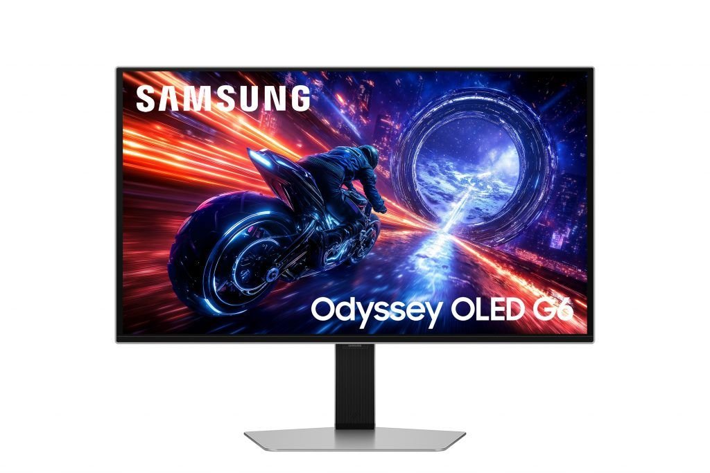 Odyssey G6: Samsung lança no Brasil 1º monitor com tela OLED e 500 Hz Após o lançamento de três monitores topo de linha em maio, a Samsung anunciou a chegada do Odyssey G6 para o mercado brasileiro nesta sexta-feira (19). O modelo é o primeiro a ter tela com painel OLED e taxa de atualização de 500 Hz no mundo, ideal para jogadores do cenário competitivo. odyssey-g6.jpg