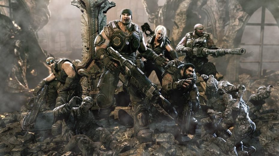 Equipe seu Xbox 360 com um case de Gears of War 3