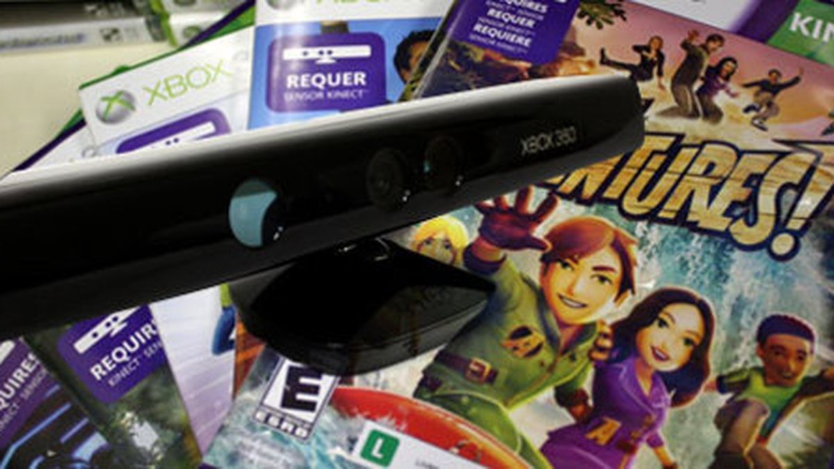 Kinect Sensor with Kinect Adventures! : Video Games, melhores jogos kinect  xbox 360 