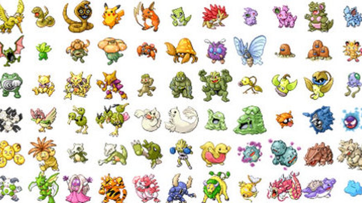 Todos os Pokémons tipo voador
