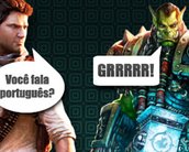 Como nosso idioma aparece nos games?