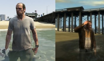 Confira as principais diferenças gráficas entre GTA 4 e GTA 5 [vídeo]