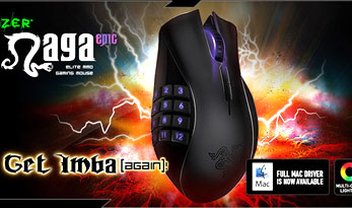 Razer lança versão sem fio do mouse Razer Naga