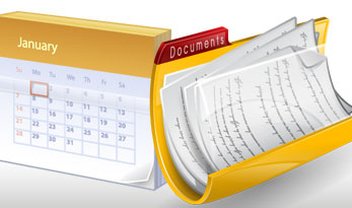 Como organizar documentos por data