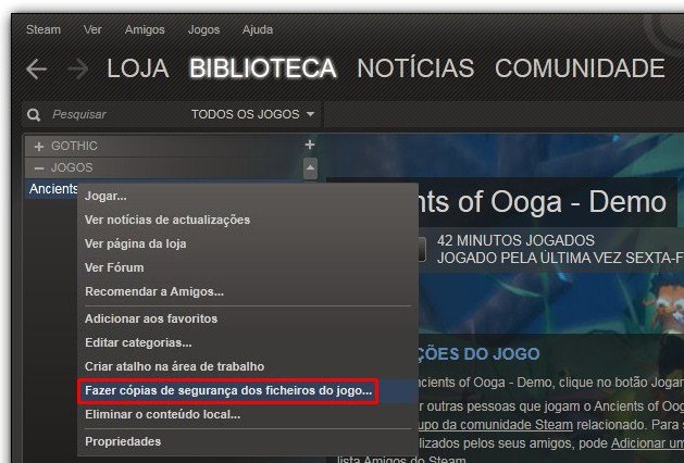 O que o Steam Backup faz e como fazer backup de jogos no Steam