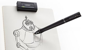 Caneta da Wacom transforma desenhos reais em imagens digitais