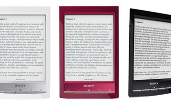 Sony anuncia o e-reader mais leve do mundo