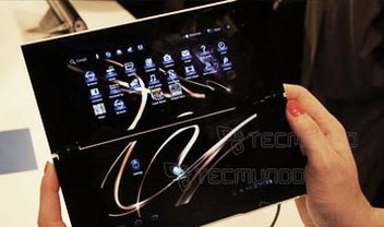 Sony P: tablet de duas telas não é tão inovador na prática