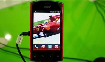 Acer e Ferrari lançam novo smartphone Android