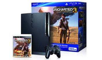 Uncharted 3 terá bundle especial com PS3 de 320 GB