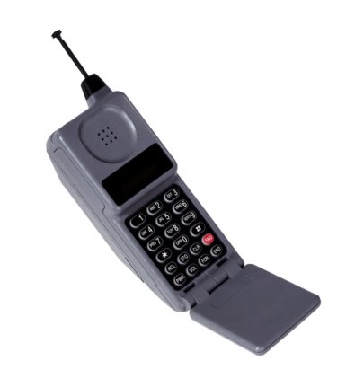Nos anos 90, celulares não eram nada baratos