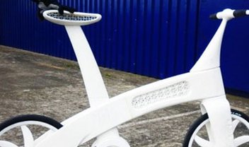 Bicicleta de nylon impressa em 3D é forte como o aço