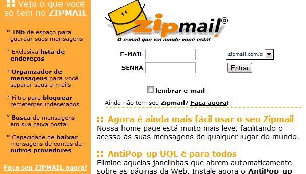 Seu e-mail está melhor e muito mais fácil de usar! - UOL Mail