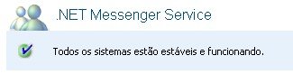 Tudo está OK com os servidores.