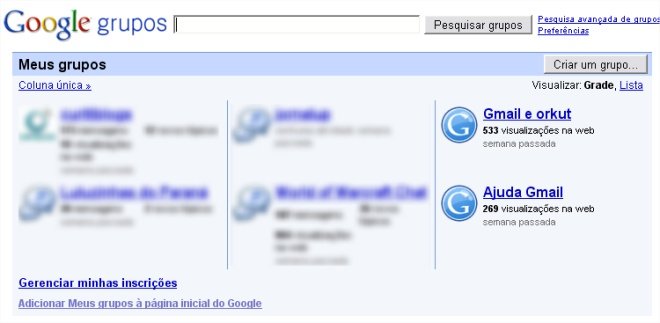 O Google Groups foi a primeira aquisição da empresa e logo se tornou um sucesso!