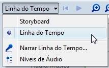 Mude a visualização