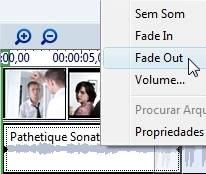 Aplique efeitos de transição