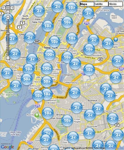 New York é uma das cidades que mais tem conexões sem fio!