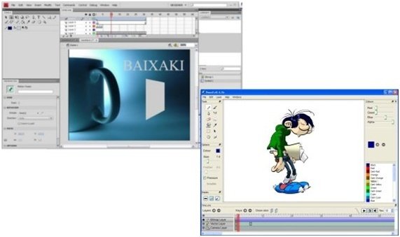 Software de animação 2D e Flash