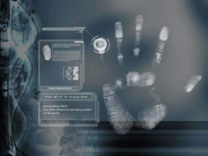 Tema para tela de usplash - Fingerprint