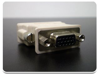 Adaptador VGA - DVI.