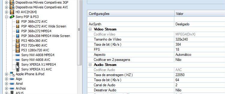 Formatos adicionais