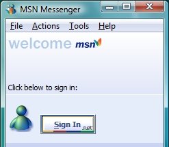 O MSN Messenger 5: mais cuidado com cores e com o visual.