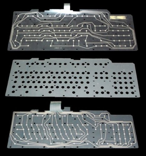 As matrizes de um teclado PS-2