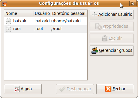 Ferramenta desbloqueada